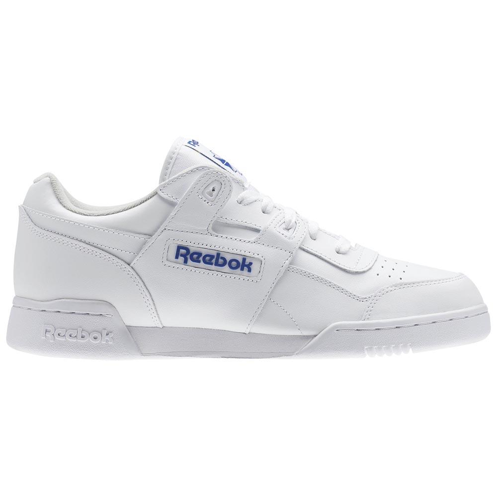 Reebok Classics Workout Plus EU 42 1/2 White / Royal - Imagen 3
