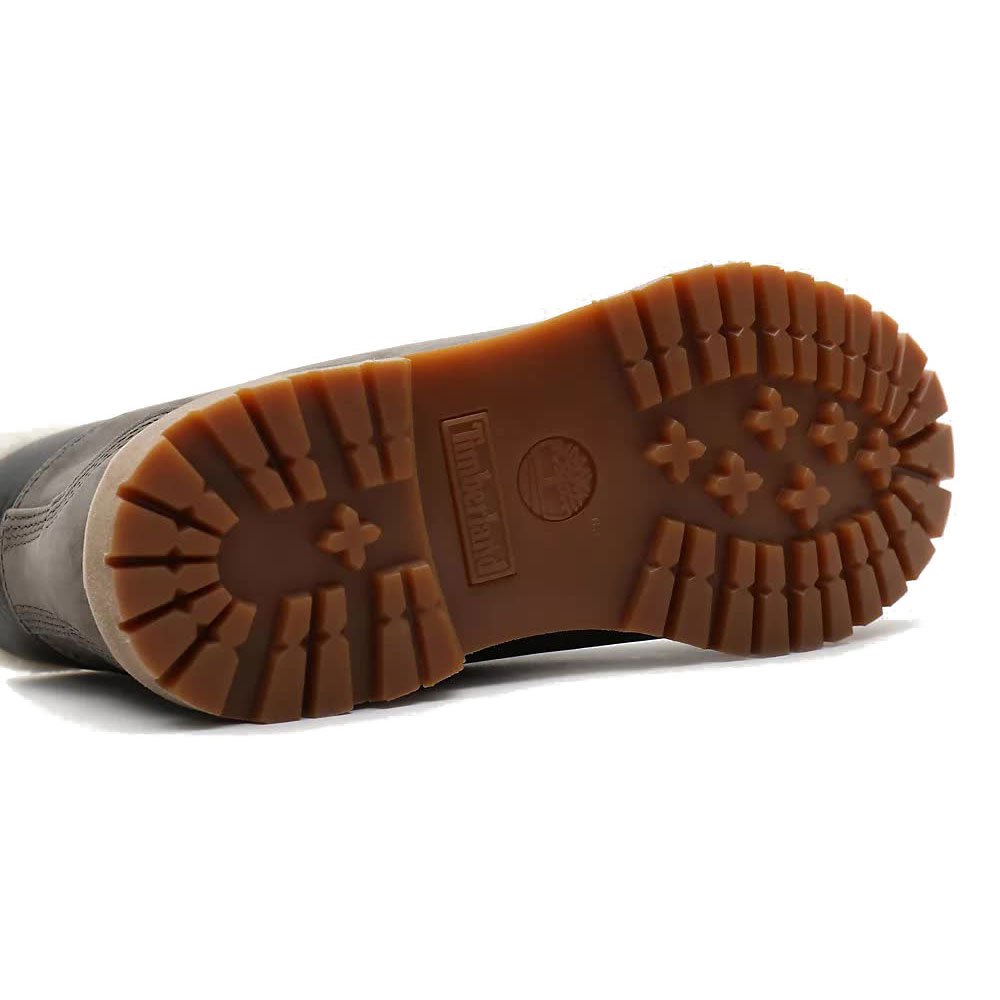 Timberland 6 In Premium Shearling Lined Waterproof Boot Wide Dark Grey Nubuck - Imagen 5