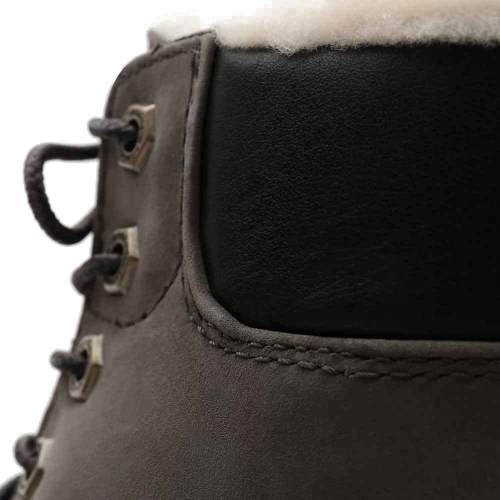 Timberland 6 In Premium Shearling Lined Waterproof Boot Wide Dark Grey Nubuck - Imagen 6