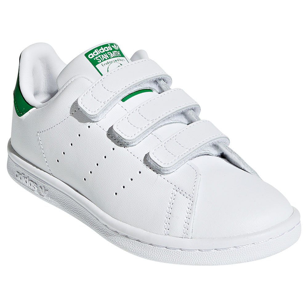 Adidas Originals Stan Smith Cf Child EU 28 1/2 Ftwr white / green - Imagen 4