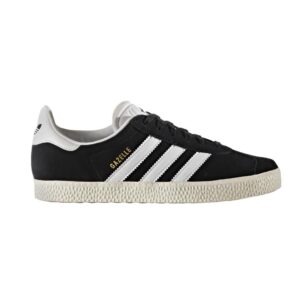 Adidas Originals Gazelle Junior EU 38 2/3 Core Black / Ftwr White / Gold Metal