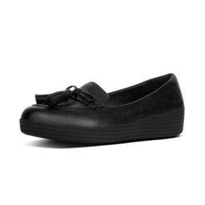 Fitflop Tassel Bow Loafer Black