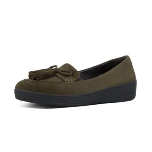 Fitflop Tassel Bow Loafer Camouflage