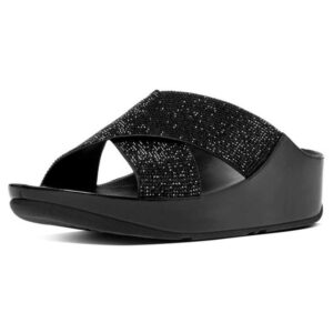 Fitflop Crystall Slide Black