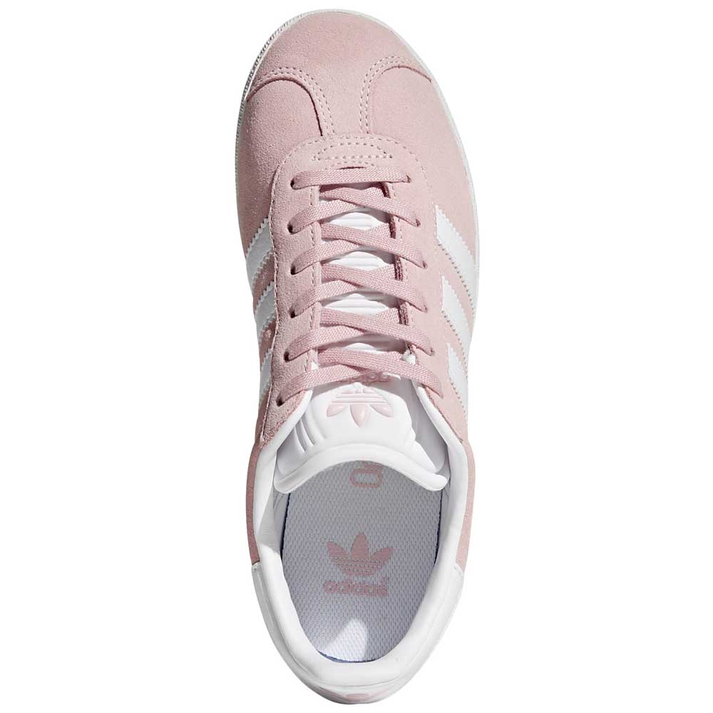 Adidas Originals Gazelle J Ice PInk / Ftwr White / Gold Metal - Imagen 4