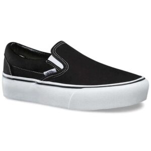 Vans Ua Classic Slip On Platform EU 34 1/2 Black