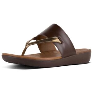 Fitflop Delta Toe Espresso / Bronze Mirror