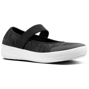 Fitflop Uberknit Mary Janes EU 42 Black / Soft Grey