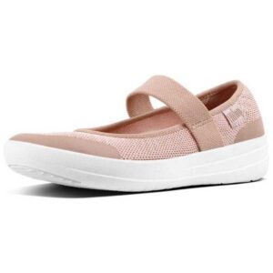Fitflop Uberknit Mary Janes EU 42 Neon Blush / Urban White
