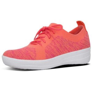 Fitflop F Sporty Überknit Coral / Fuchsia