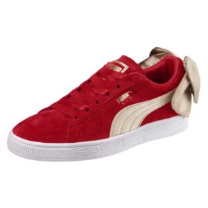 Puma Select Suede Bow Varsity EU 35 1/2 Ribbon Red