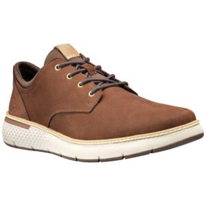 Timberland Crossmark Plain Toe Oxford Cognac Nubuck