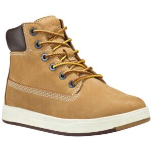 Timberland Davis Square 6 Inch Boot Youth EU 34 Wheat Naturebuck