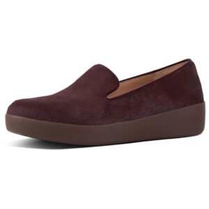 Fitflop Audrey Faux Leather Smoking Berry