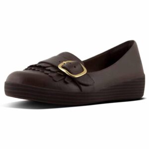 Fitflop Adjustable Sneakerloafer Chocolate Brown