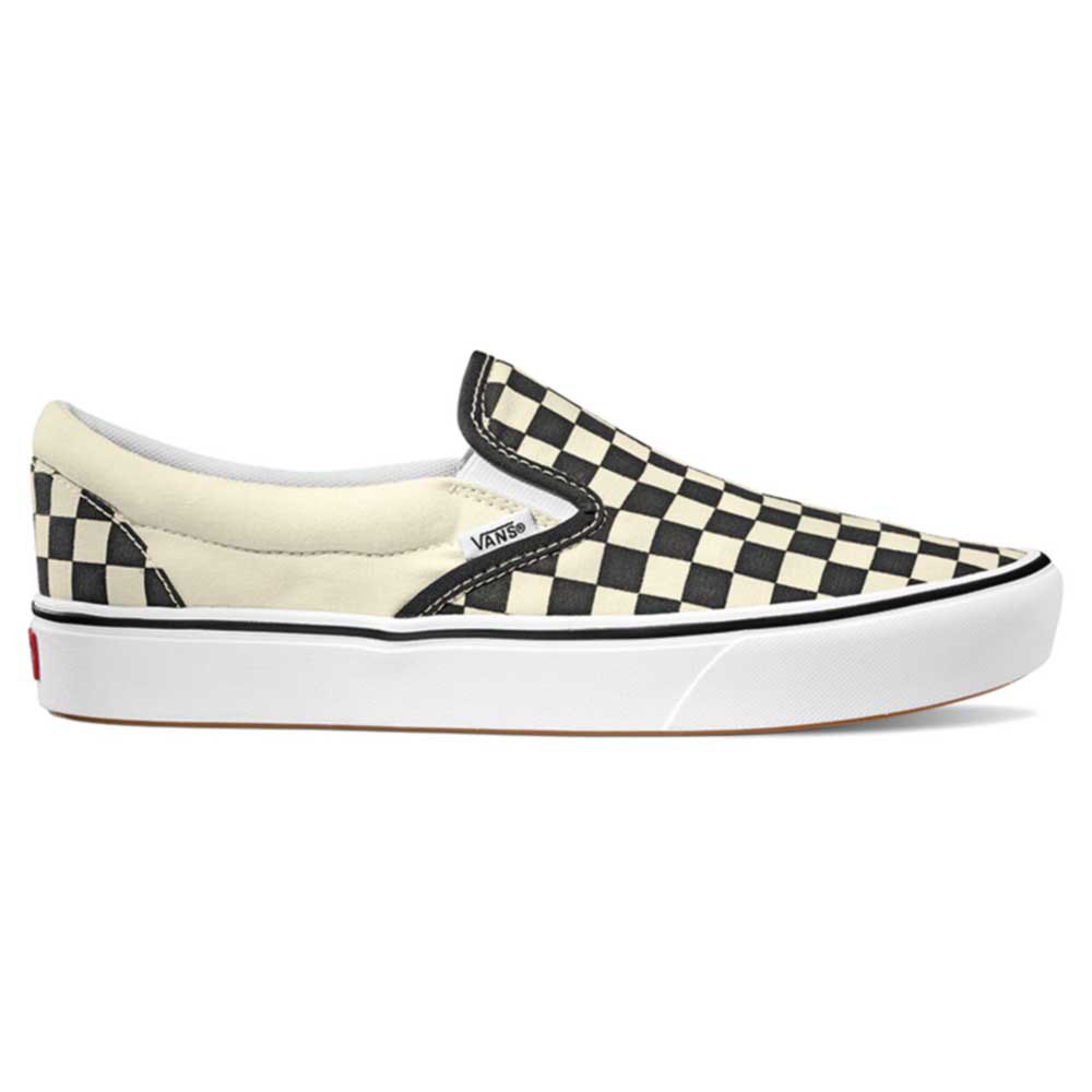 Vans Ua Comfycush Slip-on Checkerboard / True White - Imagen 4