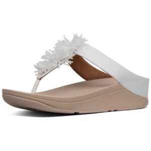 Fitflop Fino Bead Pompom EU 40 Urban White