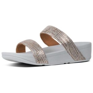 Fitflop Lottie Chain Print EU 42 Silver
