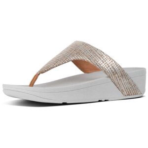 Fitflop Lottie Chain Print Silver