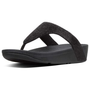 Fitflop Lottie Shimmercrystal Black