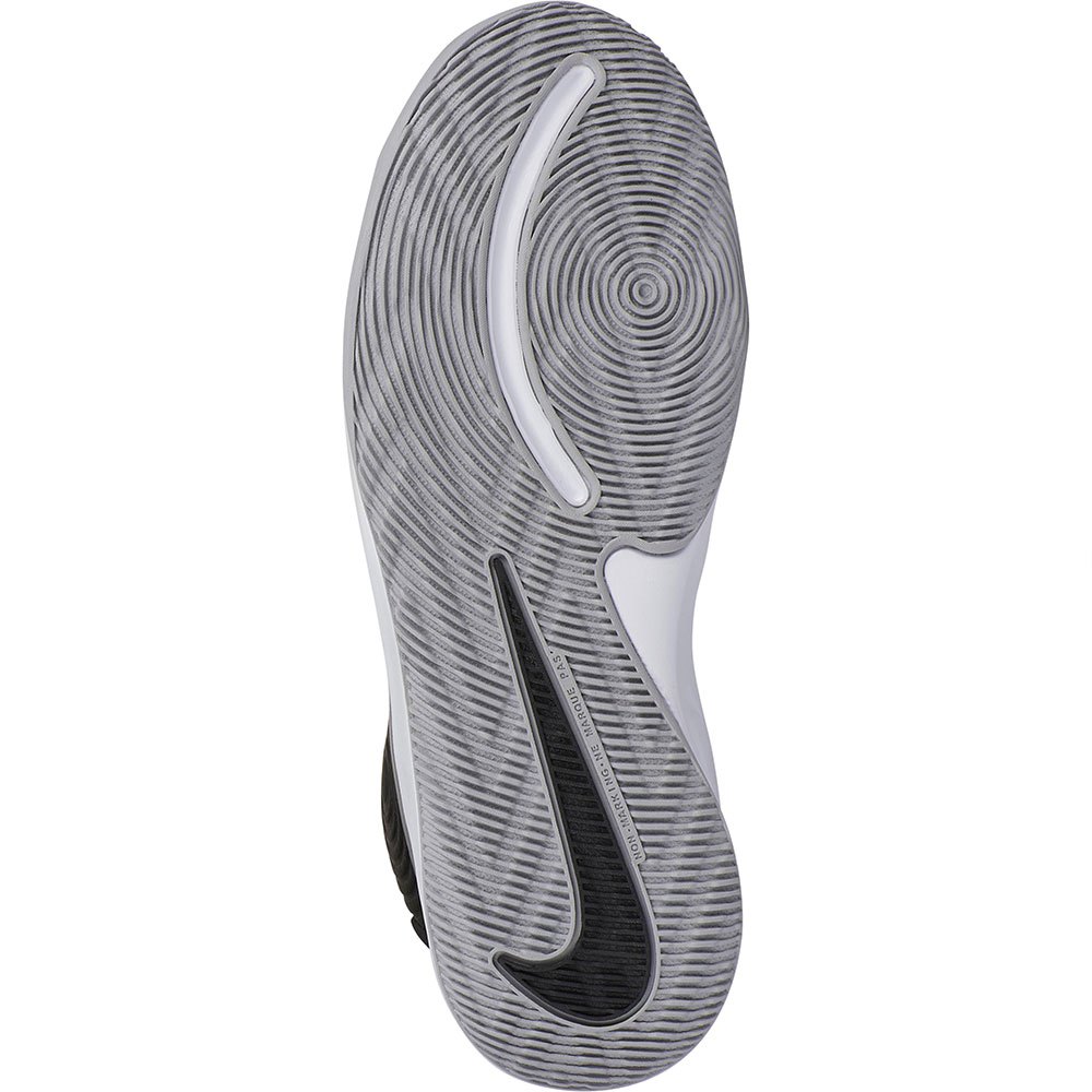 Nike Team Hustle D 9 Gs EU 40 Black / Metallic Silver / Wolf Grey / White - Imagen 2