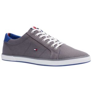 Tommy Hilfiger Canvas Lace Up EU 39 Steel Grey