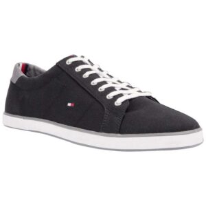 Tommy Hilfiger Canvas Lace Up Black