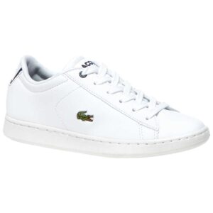 Lacoste Carnaby Evo Synthetic Child EU 28 White / Navy