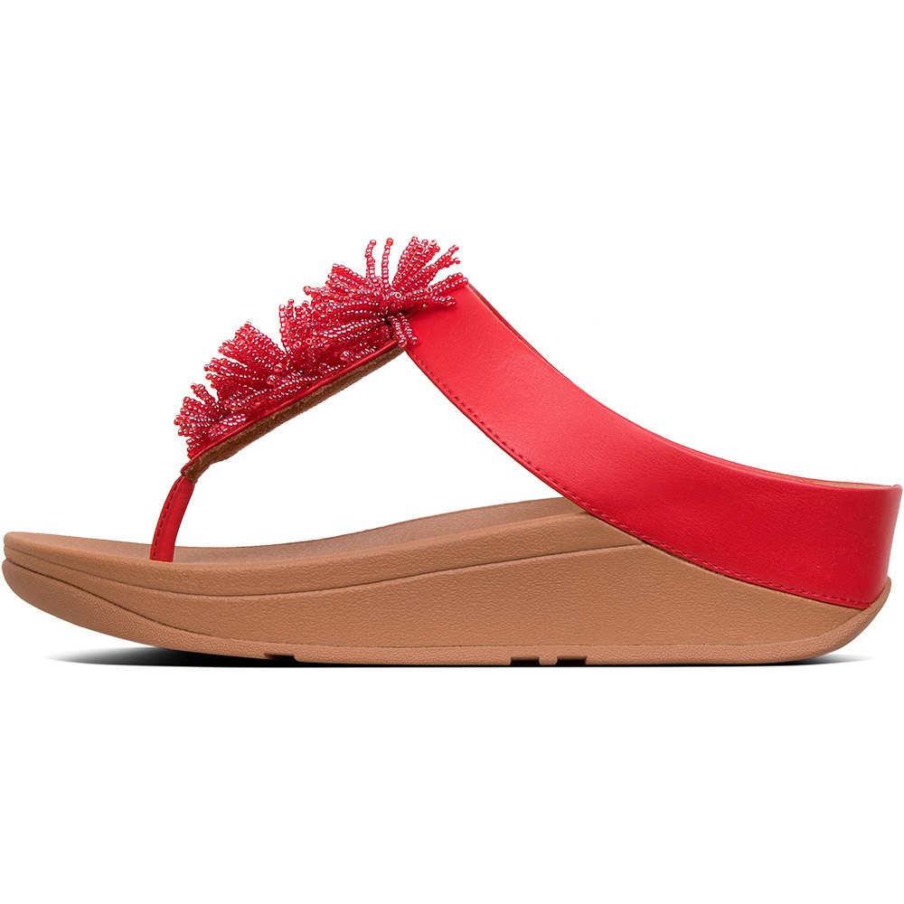 Fitflop Fino Bead Pompom EU 41 Adrena Red - Imagen 2