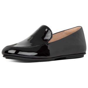 Fitflop Lena Patent Loafers Black