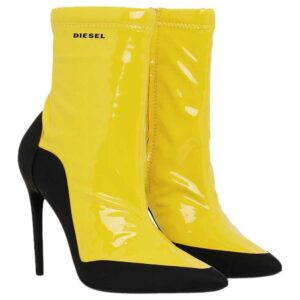 Diesel D Slanty Abh Ankle Boot EU 37 Freesia Yellow / Black