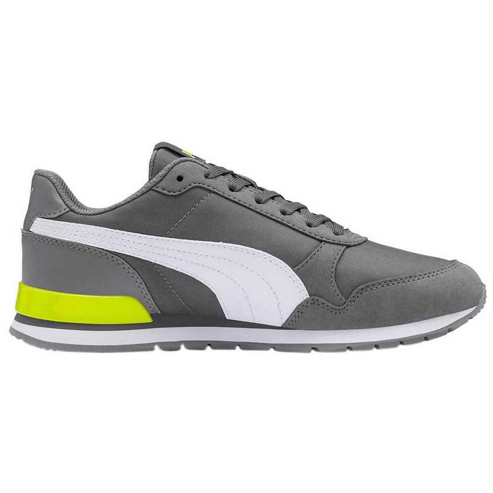 Puma St Runner V2 Nl Castlerock / Puma White / Nrgy Yellow - Imagen 3