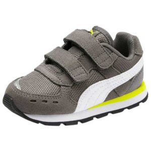 Puma Vista Velcro Infant Castlerock / Puma White / Nrgy Yellow