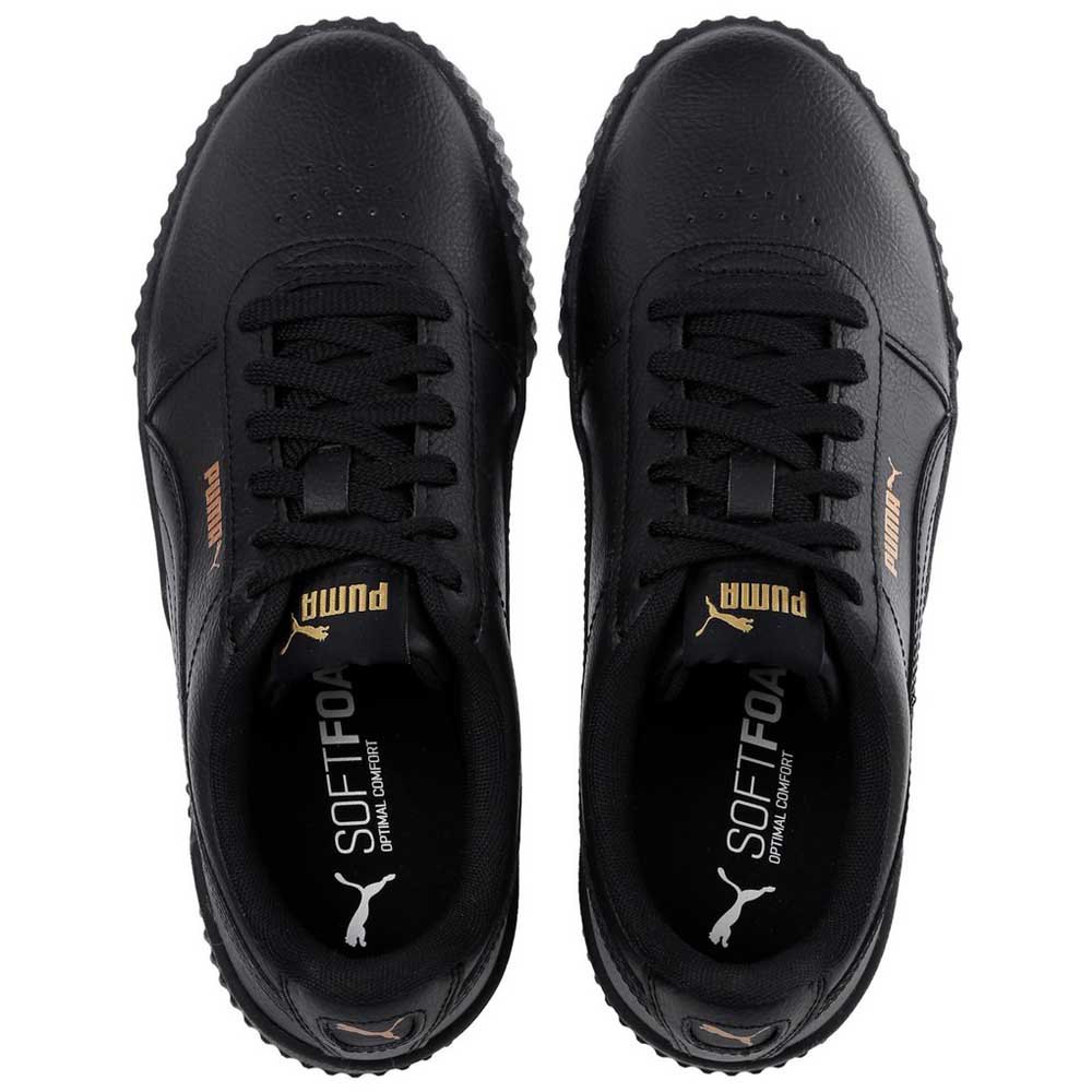 Puma Carina L EU 42 Puma Black / Puma Black / Puma Team Gold - Imagen 5