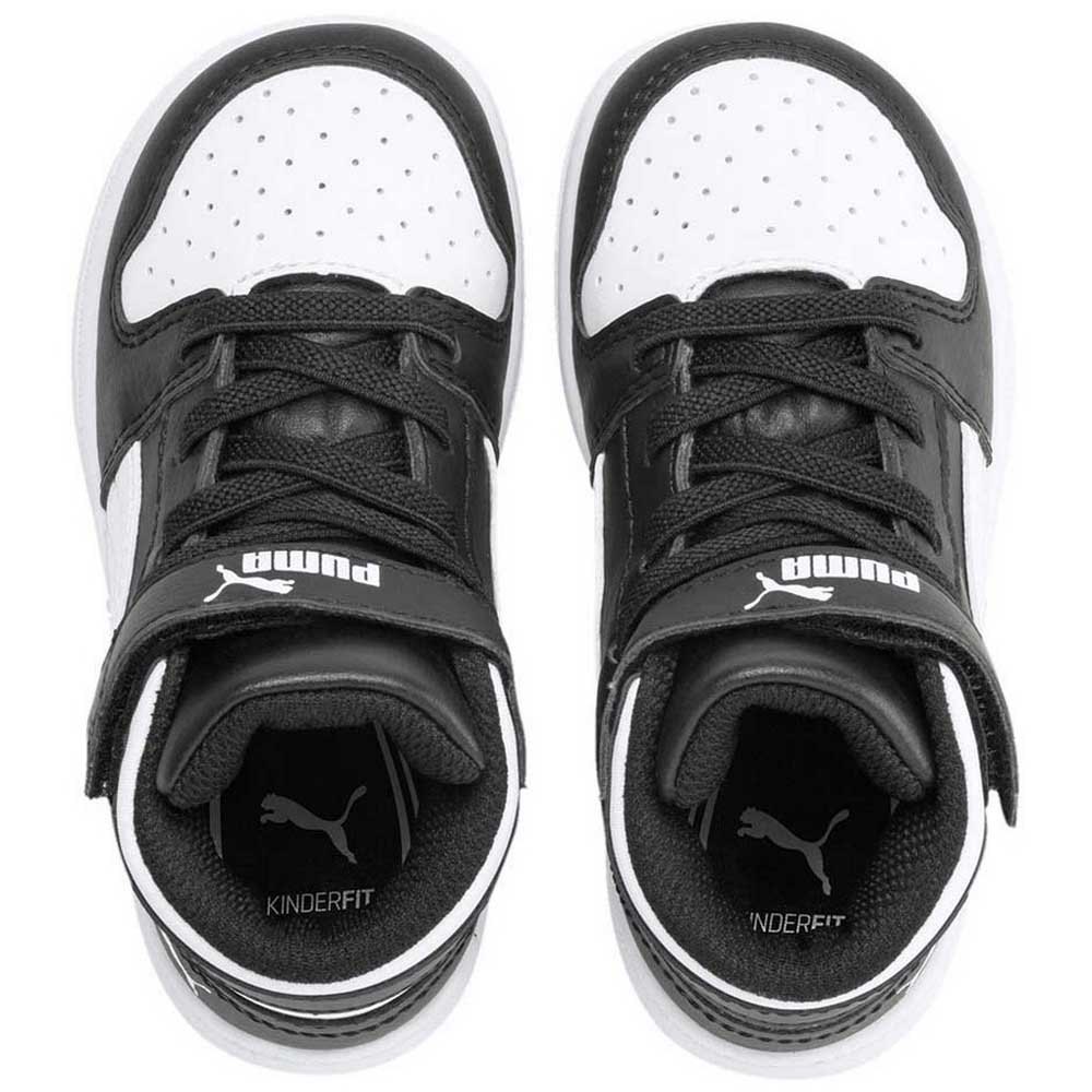 Puma Rebound Layup Sl Velcro Infant EU 19 Puma Black / Puma White - Imagen 5