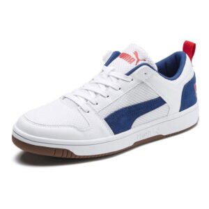 Puma Rebound Lay Up Lo Mesh Puma White / Galaxy Blue / High Risk Red / Gum