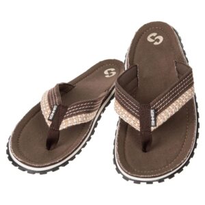 Sinner Beach Slaps Iiii Dark Brown/Off White