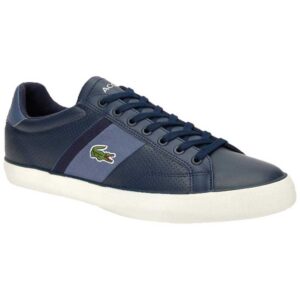 Lacoste Embroidered Tonal Crocodile EU 40 Navy / Dark Blue