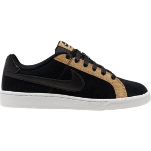 Nike Court Royale Premium Black / Black / Metallic Gold / White