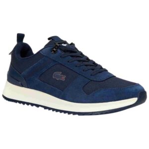 Lacoste Jogger 2.0 Textile And Suede EU 39 1/2 Navy / Dark Blue