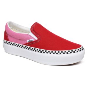 Vans Classic Slip-on Platform Chili Pepper / Fuchsia Pink