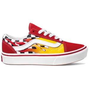 Vans Comfycush Old Skool Junior EU 18 1/2 Checkerboard / Red