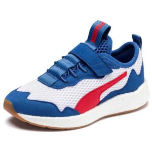 Puma Nrgy Neko Skim Ac Ps EU 33 1/2 Puma White / High Risk Red / Bright Cobalt / Gum