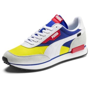 Puma Select Future Rider Play On EU 40 Puma White / Yellow Alert