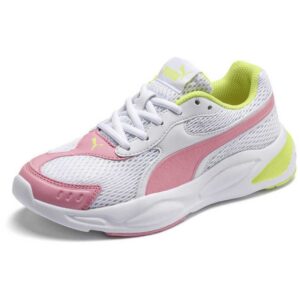 Puma 90s Runner Mesh Junior EU 36 Puma White / Peony / Sunny Lime