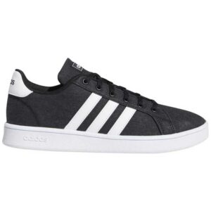 Adidas Grand Court Kid Core Black / Footwear White / Grey