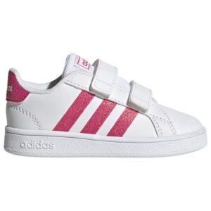 Adidas Grand Court Infant Footwear White / Real Pink / Footwear White