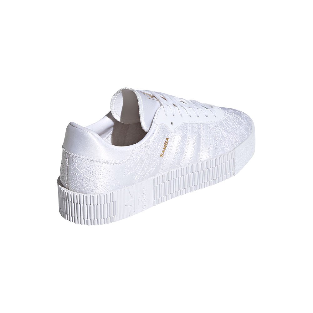 Adidas Originals Sambarose Footwear White / Footwear White / Gold Metal - Imagen 5