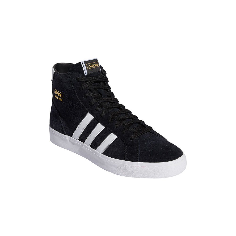 Adidas Originals Basket Profi Core Black / Footwear White / Gold Metal - Imagen 4