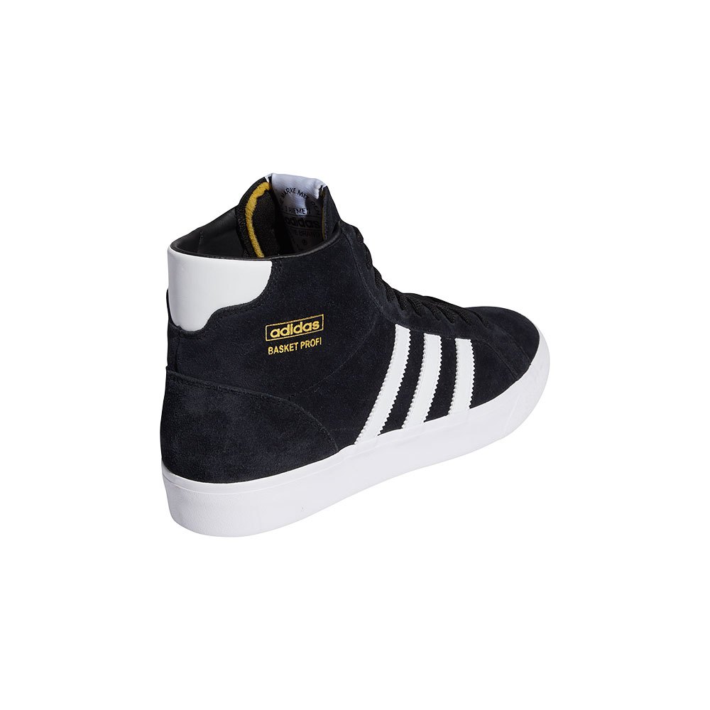 Adidas Originals Basket Profi Core Black / Footwear White / Gold Metal - Imagen 5